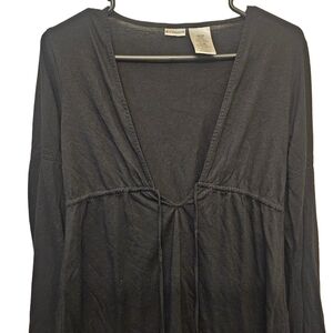 No Boundaries Charcoal V-Neck Tee